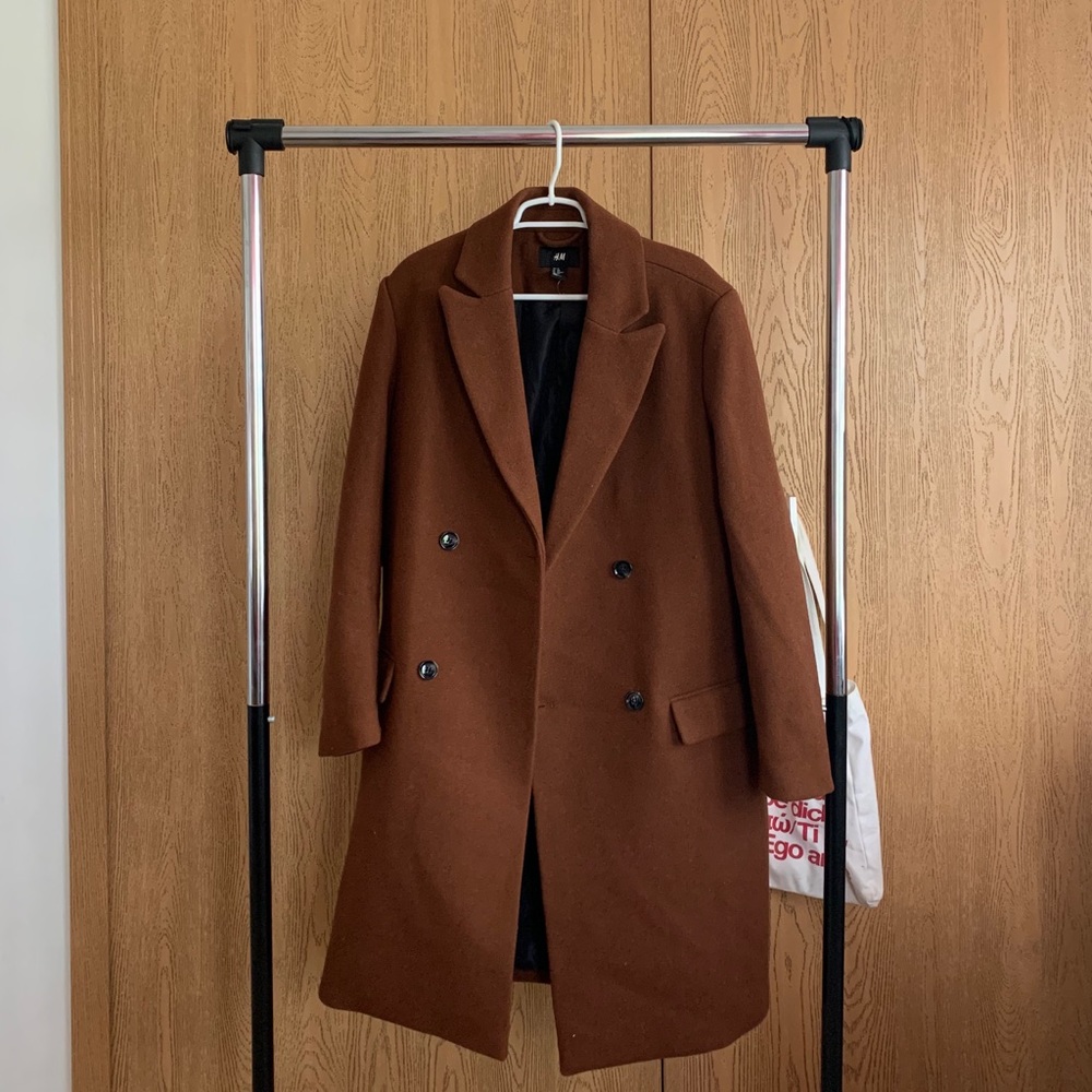 Brown H&M Trench Coat